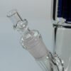 Buy Black Leaf - Dome Perc and 6-arm Perc Glass Ice Bong - Blue and Black in australia