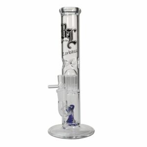 Buy Black Leaf Glass Ice Bong with 10-Arm Tree Perc & Built-in Diffuser in australia