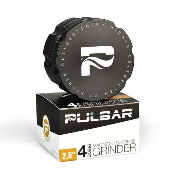 Buy Pulsar 2.5 Inch Magnetic Supreme 4-Piece Grinder in australia