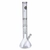 Buy LA Pipes Beaker Ice Bong with Double Showerhead Percolator | 20 Inch in australia