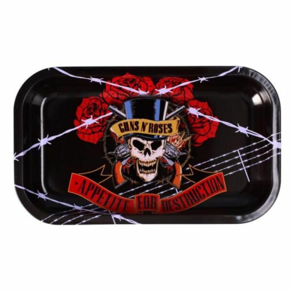 Buy Guns N’ Roses Barbed Wire Rolling Tray in australia