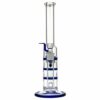 Buy Black Leaf Glass Bong with Triple HoneyComb Disc Perc | 32cm in australia