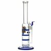 Buy Black Leaf Glass Bong with Triple HoneyComb Disc Perc | 32cm in australia