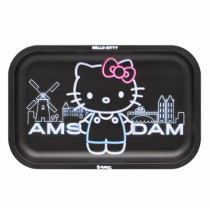 Buy G-Rollz Hello Kitty Neon Amsterdam Rolling Tray in australia