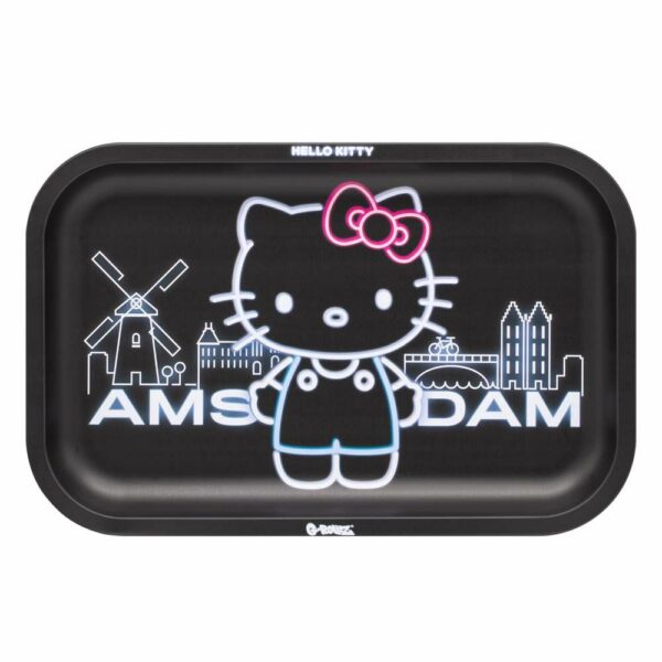 Buy G-Rollz Hello Kitty Neon Amsterdam Rolling Tray in australia