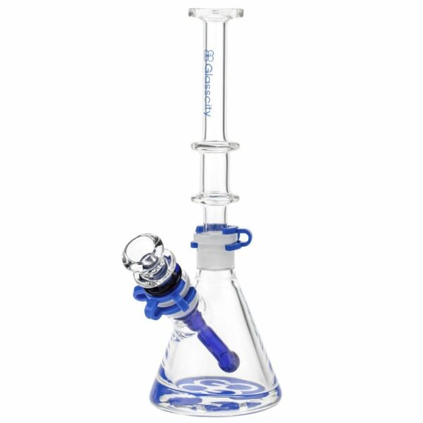 Buy Glasscity Beaker Base Mini Bong | 10 Inch in australia