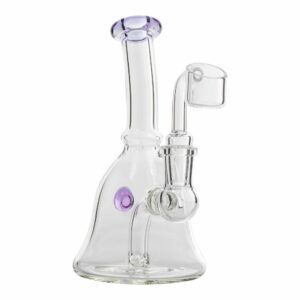 Buy For Whom the Bell Tolls Bell Dab Rig with Colored Marble and Accents in australia