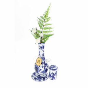 Buy My Bud Vase "Joy" Chinese Porcelain Vase Bong Set in australia