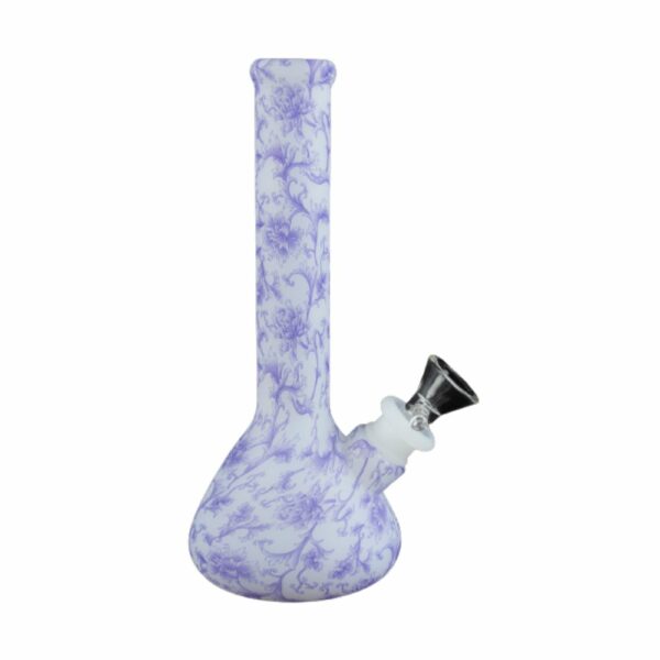 Buy BONGS USA Floral Silicone Bong in australia