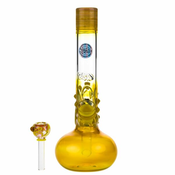 Buy Jerome Baker Designs and GrassCity Dichro Fumed Glass Ice Bong | Green in australia