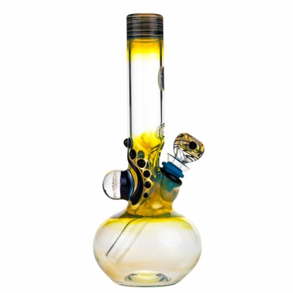 Buy Jerome Baker Designs and GrassCity Dichro Fumed Glass Ice Bong | Green in australia