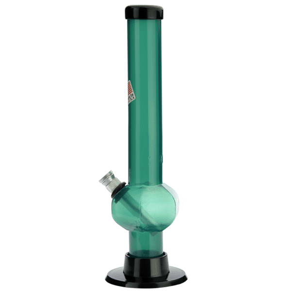 Buy Acrylic Straight Hexagonal Base Bong with Carb Hole | Teal in australia