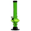 Buy Acrylic Straight Tube UFO Base Bong with Marias | Green in australia