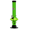 Buy Acrylic Straight Tube UFO Base Bong with Marias | Green in australia