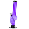 Buy Acrylic Straight Skull Base Bong with Carb Hole | Purple in australia