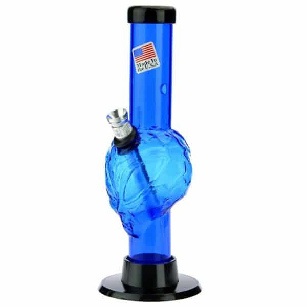 Buy Acrylic Straight Alien Base Mini Bong in australia