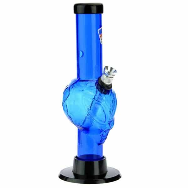 Buy Acrylic Straight Alien Base Mini Bong in australia