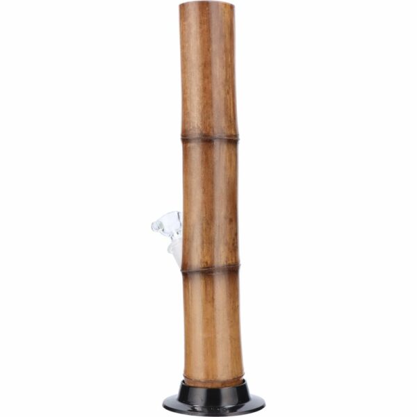 Buy Bamboo Plain Bong with Glass Bowl Downstem | 13 Inch in australia