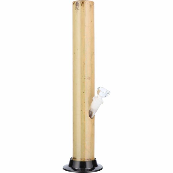 Buy Bamboo Plain Bong with Glass Bowl Downstem | 13 Inch in australia