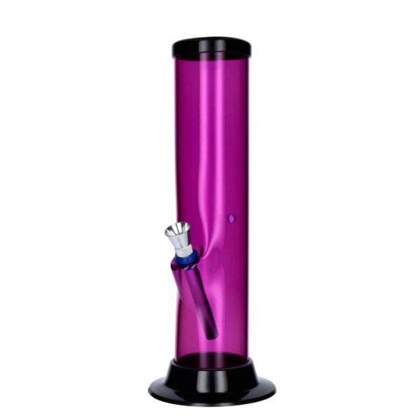 Buy Acrylic Bong with Straight Tube and Carb Hole | 9 Inch in australia