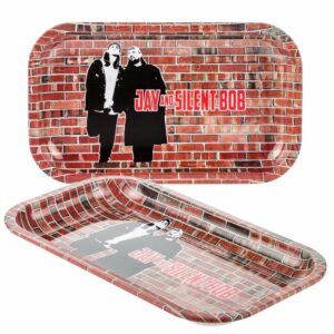 Buy Jay and Silent Bob Rolling Tray | Medium | Brick Wall in australia