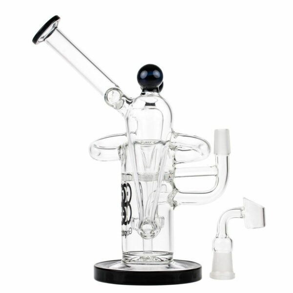 Buy Glasscity Recycler Vapor Bubbler with Showerhead & Honeycomb Disc Perc in australia
