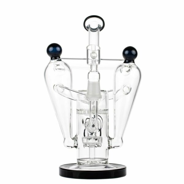 Buy Glasscity Recycler Vapor Bubbler with Showerhead & Honeycomb Disc Perc in australia