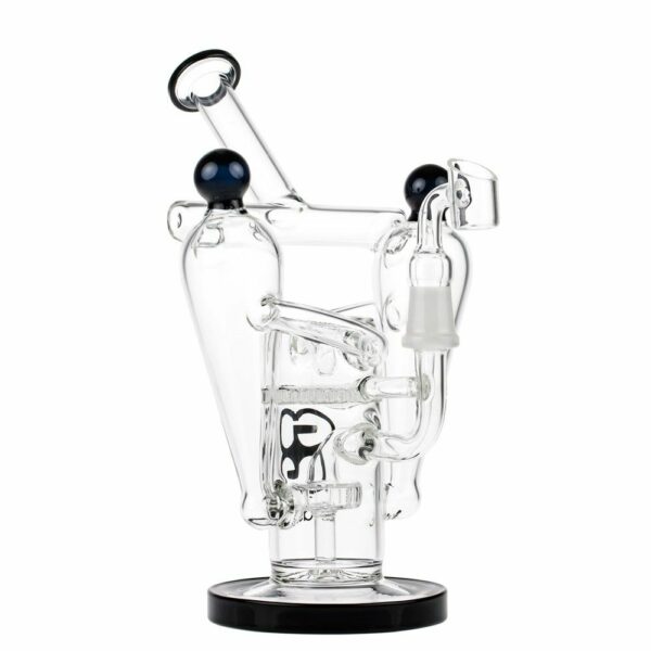 Buy Glasscity Recycler Vapor Bubbler with Showerhead & Honeycomb Disc Perc in australia