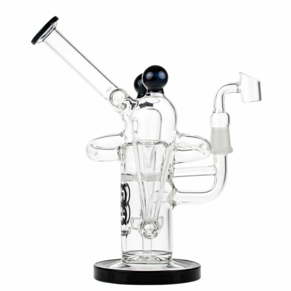 Buy Glasscity Recycler Vapor Bubbler with Showerhead & Honeycomb Disc Perc in australia