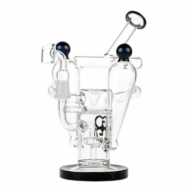 Buy Glasscity Recycler Vapor Bubbler with Showerhead & Honeycomb Disc Perc in australia