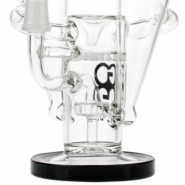 Buy Glasscity Recycler Vapor Bubbler with Showerhead & Honeycomb Disc Perc in australia