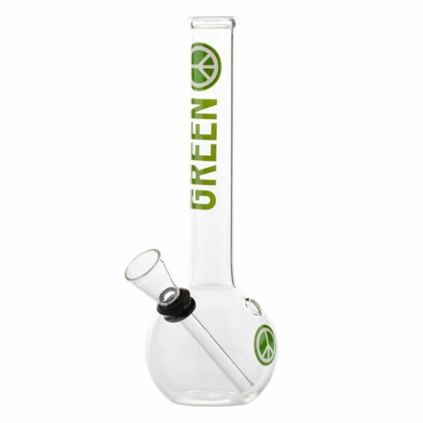 Buy Greenline Bubble Base Glass Rasta Bong Giftset in australia