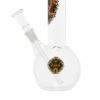 Buy Greenline Camo Peace Glass Bubble Bong in australia