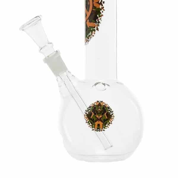 Buy Greenline Camo Peace Glass Bubble Bong in australia