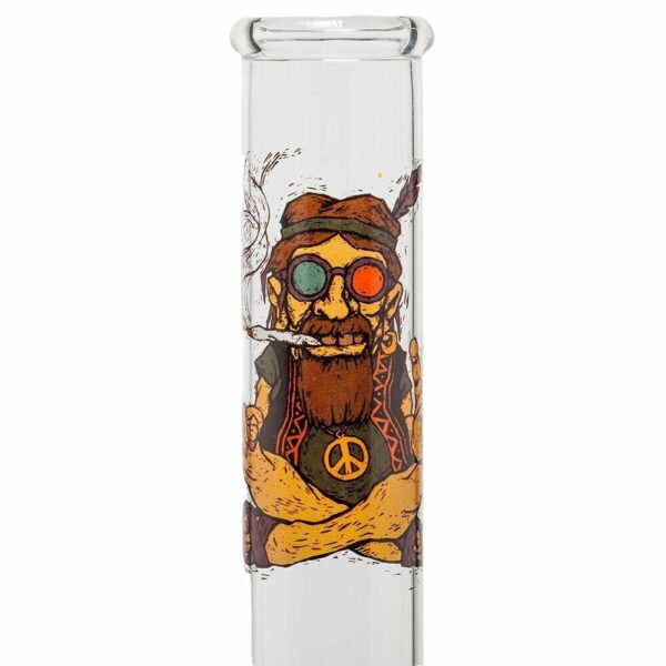 Buy SmoKing Hippie Glass Beaker Bong in australia