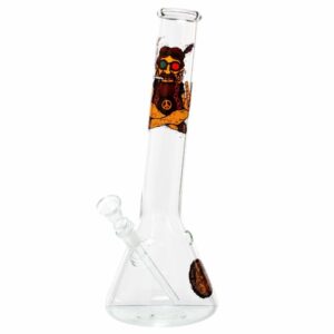 Buy SmoKing Hippie Glass Beaker Bong in australia