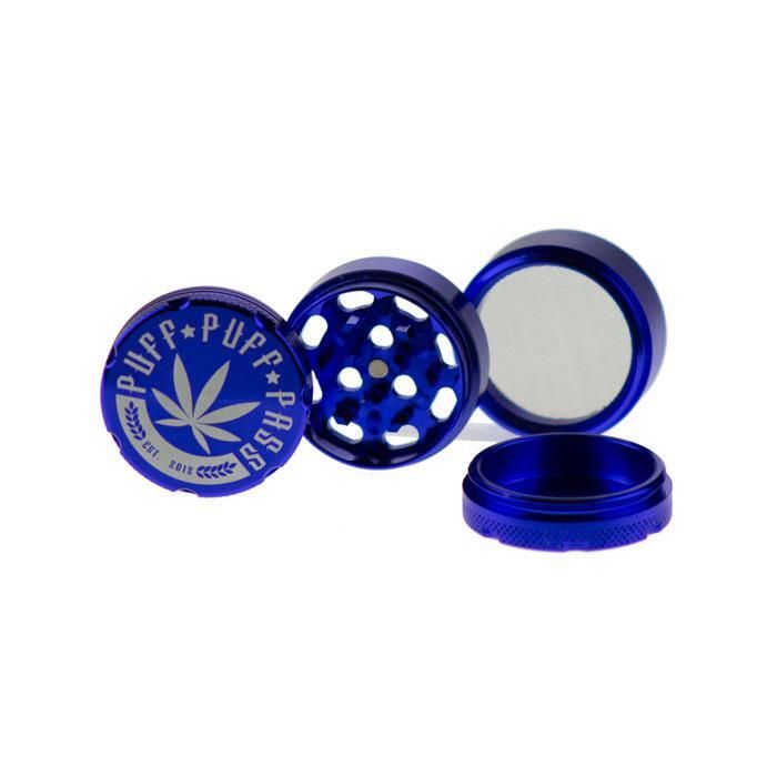 Buy Famous Brandz Puff Puff Pass 4-Part Aluminum Herb Grinder | 40 mm in australia