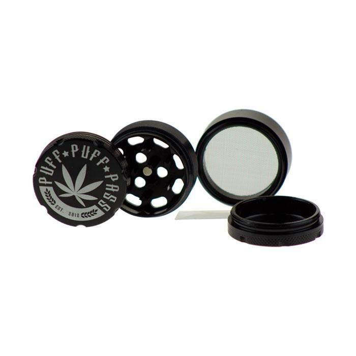 Buy Famous Brandz Puff Puff Pass 4-Part Aluminum Herb Grinder | 40 mm in australia
