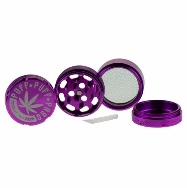 Buy Famous Brandz Puff Puff Pass 4-Part Aluminum Herb Grinder | 40 mm in australia