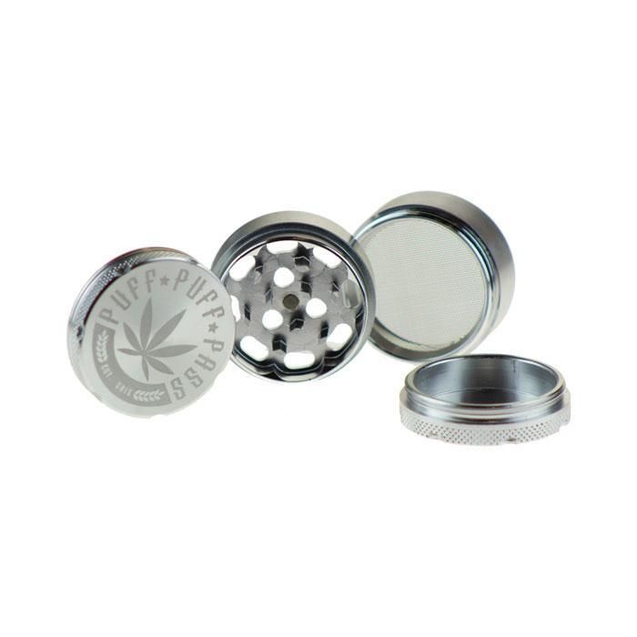 Buy Famous Brandz Puff Puff Pass 4-Part Aluminum Herb Grinder | 40 mm in australia
