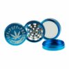 Buy Famous Brandz Puff Puff Pass 4-Part Aluminum Herb Grinder | 62 mm in australia