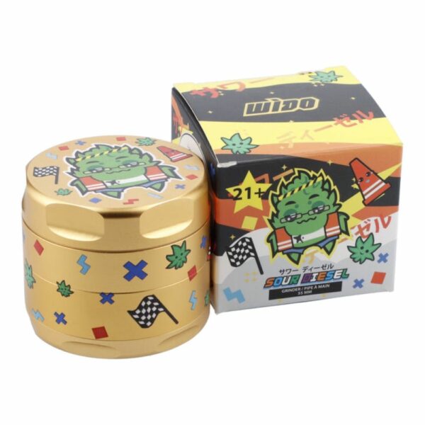 Buy Wido 4-Part Strain Aluminum Grinder in australia