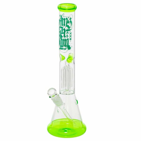 Buy Amsterdam Glass Beaker Ice Bong with 4-Arm Tree Percolator in australia