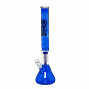 Buy Amsterdam Glass Blue Beaker Base Ice Bong with Tree Perc in australia