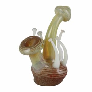 Buy Glass Mushroom Bubbler | 6 Inch in australia