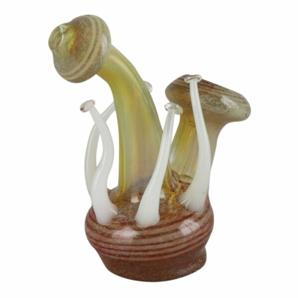 Buy Glass Mushroom Bubbler | 6 Inch in australia