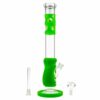 Buy Black Leaf Silly Skin Straight Glass Bong with Silicone Skin in australia