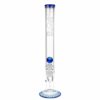 Buy Boost Straight Cylinder 5mm Glass Bong - Blue Trim in australia