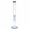 Buy Boost Straight Cylinder 5mm Glass Bong - Blue Trim in australia