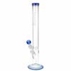 Buy Boost Straight Cylinder 5mm Glass Bong - Blue Trim in australia